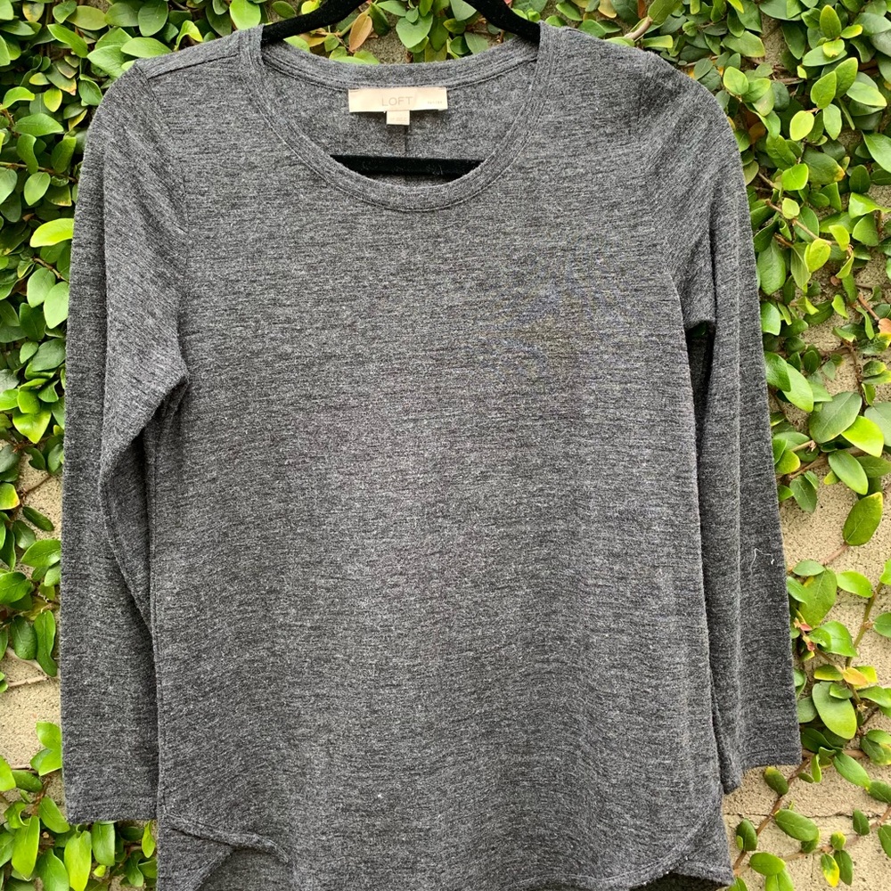 LOFT | SP Long Sleeve Tunic Tee